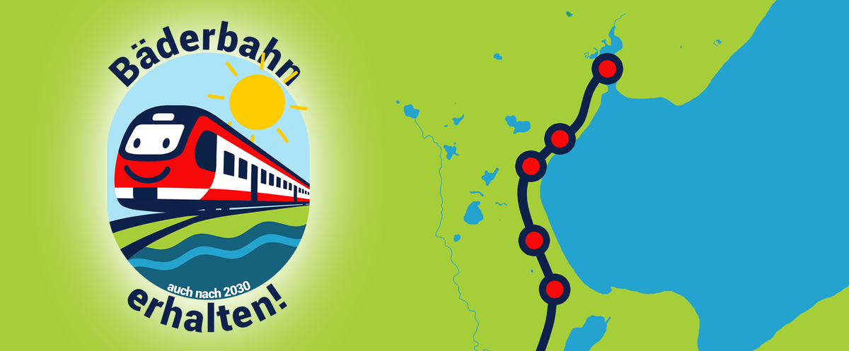 Betrieb der Bäderbahn auch nach 2030 sicherstellen!