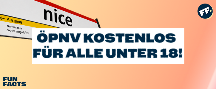 NICE: Nahverkehr kostenlos für alle U18!